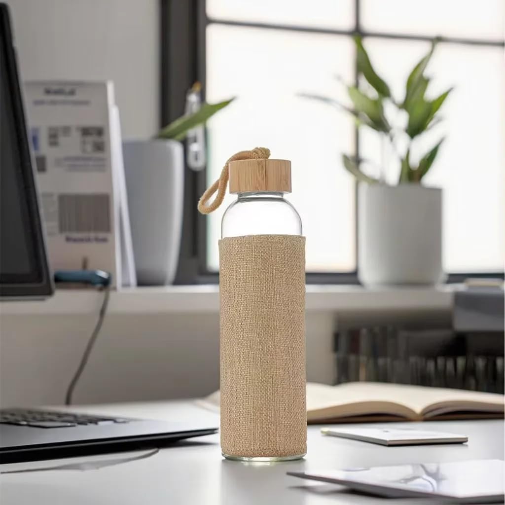 1779710459_Borosilicate Glass Bottle with Sleeve for Corporate Gifting- 3